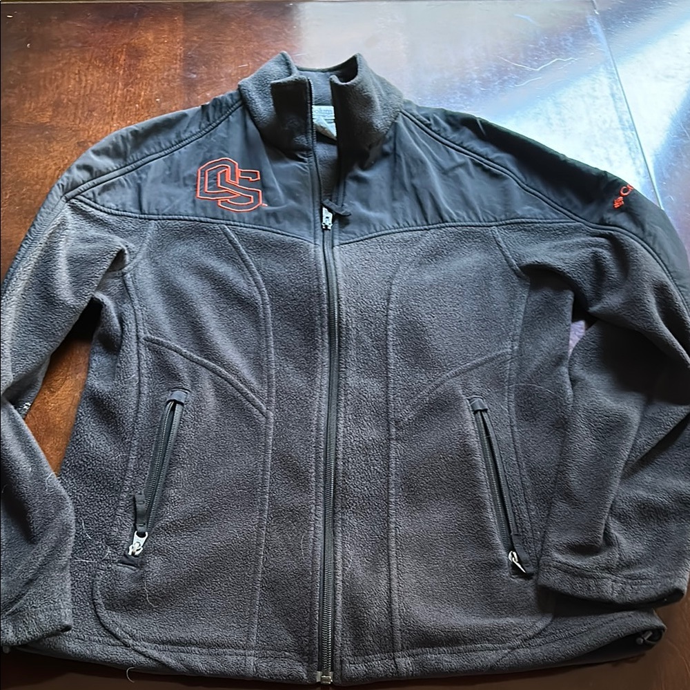 Columbia Oregon State Black Fleece Jacket